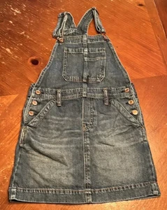 Gap Kids Denim Jumper Overall Dress Medium/8 - Picture 1 of 6