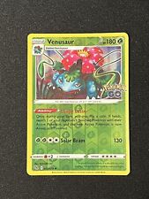 Venusaur 003/078 Reverse Holo Rare Pokemon GO Pokemon TCG