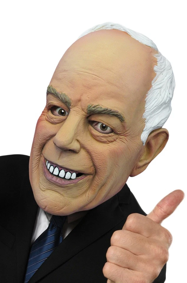 Bernie Sanders 3/4 Mask Senator Fancy Dress Up Halloween Adult Costume Accessory - Image 1 of 1