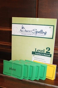 All About Spelling Level 2 Teacher's Manual Color Edition; Excellent Condition - Picture 1 of 2
