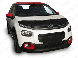 Sujetador con capó de coche se adapta a Citroen C3 desde 2017 nariz delantera ajuste máscara - Imagen 1 de 4