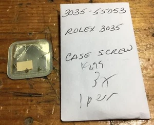 ROLEX Genuine Part 3035-55053 for Cal. 3035 Case Screws 1/order - Picture 1 of 2