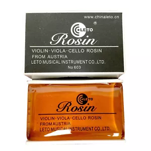 Violin Viola Cello 603 Resin Bowed String Instrument Bow Strings Leto Rosin New - Picture 1 of 6
