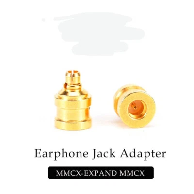 Preffair 2 piezas MMCX a MMCX conector de auriculares adaptador pin de integración Foto 1 de 4