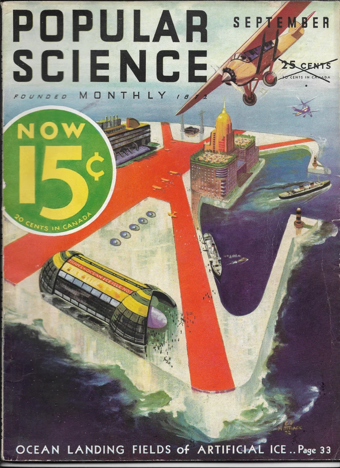 POPULAR SCIENCE--------SEPTEMBER 1932 - Image 1 of 1