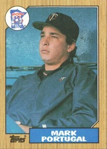 1987 Topps Baseball Rookie Card Mark Portugal Minnesota Twins #419 - Picture 1 of 2