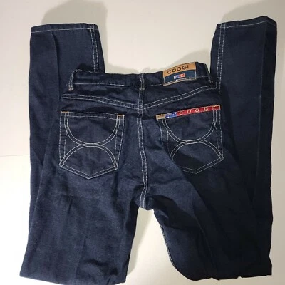 Coogi Down Under Authentic Blue Jeans Size 26x32 Dark Wash Denim EUC - Image 1 of 4