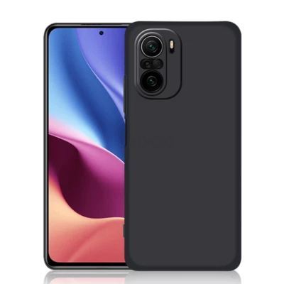 COVER CUSTODIA PER XIAOMI REDMI NOTE 10 PRO5G NERO OPACO TPU MORBIDA ULTRASLIM - Immagine 1 di 4