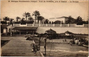 CPA AK SENEGAL Ile de Goree - pres de Dakar - La Terrasse (1061622) - Imagen 1 de 2