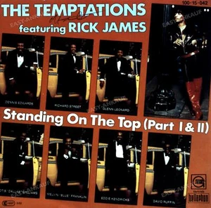 The Temptations Featuring Rick James - Standing On The Top Part 7" (VG/VG) . - Picture 1 of 1