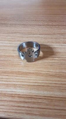 Anello Fiamma da uomo in acciaio inox - Immagine 1 di 3