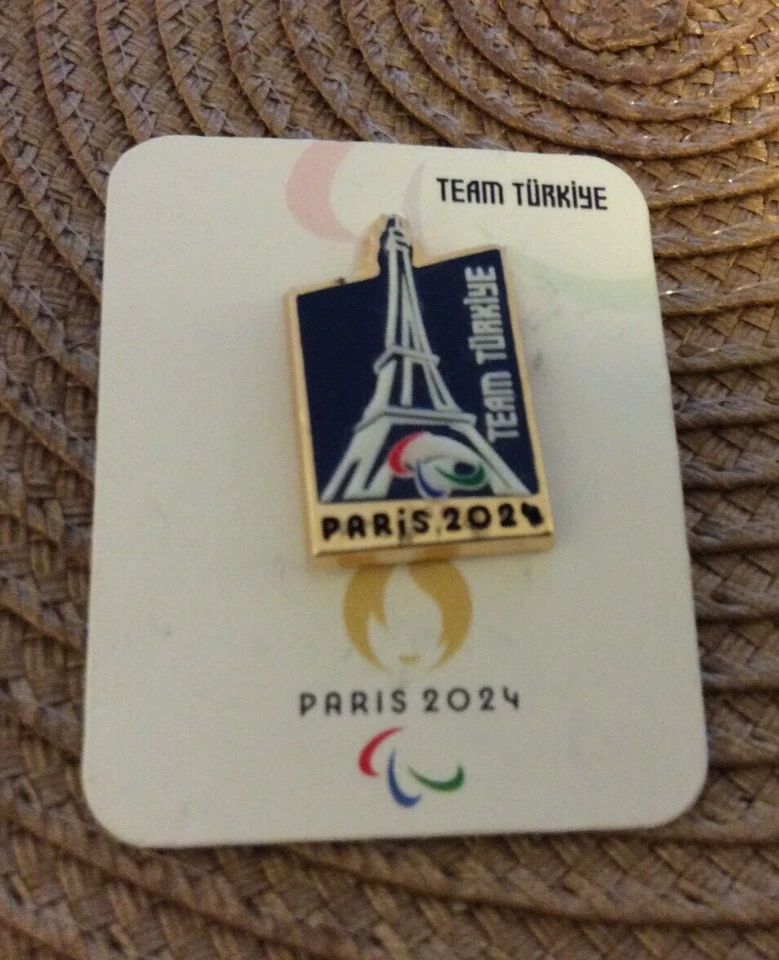 Paris 2024 olympic - paralympic games PIN NOC DATE TURKEY TEAM -2 - Image 1 of 1