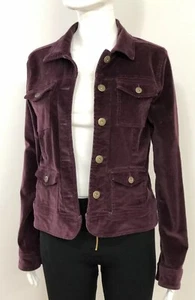 Versona Jacket Womans Small Vintage Corduroy Blazer Casual Retro Y2K Trucker - Picture 1 of 11