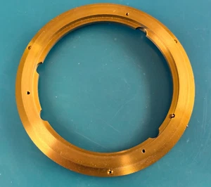 New Hamilton Model 21 Marine Ships Chronometer Brass Gimbal Case Ring - Picture 1 of 4