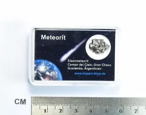Meteorit Campo del Cielo in Display - Box / Sternschnuppe / Asteroid / neu - Bild 1 von 2
