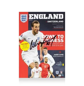 Wayne Rooney Signed Programme: England Vs Switzerland - Picture 1 of 2