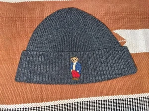 Vintage Y2K Polo Ralph Lauren Casual Bear Beanie - Bild 1 von 3