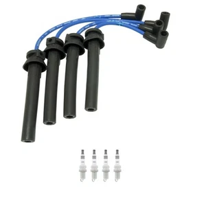 NGK 7mm Wire Set 4 Ruthenium Spark Plug Kit For R50 RC31 Cooper 1.6L L4 SOHC - Picture 1 of 1
