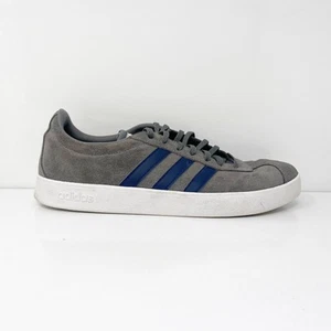 Adidas Mens VL Court 2.0 DA9862 Gray Casual Shoes Sneakers Size 10.5 - Picture 1 of 12