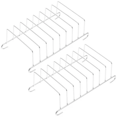  2 Pcs Stainless Steel Toast Rack Ablage Rost Für Heißluftfritteuse - Bild 1 von 4
