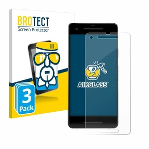3 Pezzi Pellicola Protettiva Vetro per Google Pixel 2 Protezione Proteggi - Foto 1 di 7
