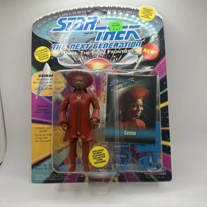 1993 PLAYMATES STAR TREK THE NEXT GENERATION GUINAN ACTION FIGURE NIP Unpunished - Picture 1 of 2