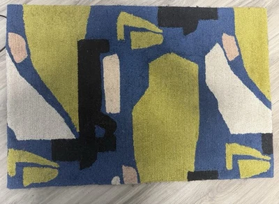 Alfombra Cold Picnic Holy Smoke 2x3 80/20 Lana Nylon Patrón Abstracto Foto 1 de 3