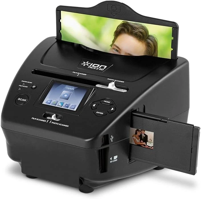 ION Pics 2 SD | Photo, Slide and Film Scanner with SD Card Free Shipping - Image 1 of 4