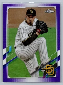 2021 Topps Chrome Update #USC45 Blake Snell Purple Refractor San Diego Padres - Picture 1 of 2