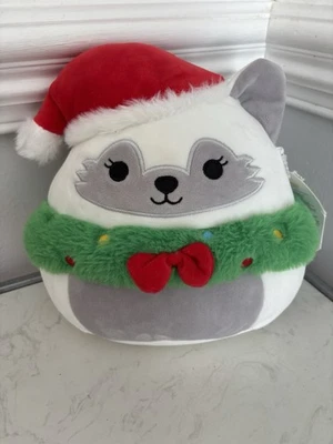 Squishmallows Guirnalda de Navidad Escuadrón Peluche Juguete de Vacaciones Gracelynn 8” Zorro Nuevo con Etiquetas Foto 1 de 4