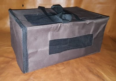 Tragbar Faltbar Hund, Katze, Haustier Käfig Auto Reisetasche (Braune Farbe, M Eu - Bild 1 von 4