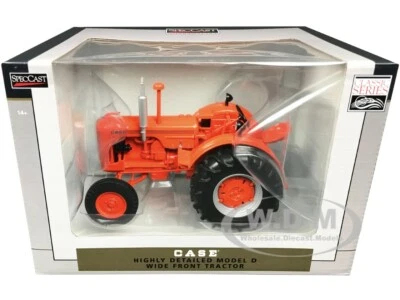 CASE MODELO D TRACTOR DELANTERO ANCHO NARANJA 1/16 MODELO DIECAST POR SPECCAST ZJD1901 Foto 1 de 2