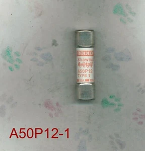 SHAWMUT A50P12-1 SICHERUNG A50P12-1 500 VOLT 12 AMP A5P12 FORM 101 (NEU IM KARTON) - Bild 1 von 2