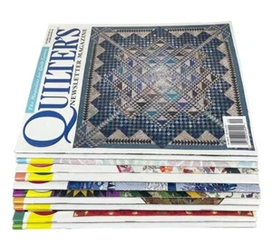 Lot of 12 QUILTERS Newletter Magazines 2001 2005 2006 2007 Asst Quilt Quilting - Picture 1 of 4