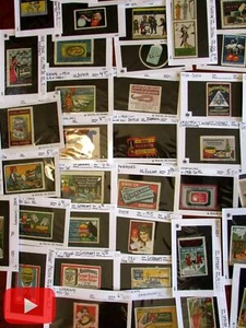 Reklamemarken tolles Lot von 102 Jugendstil Deko Ära um 1900-1920 Produkte - Bild 1 von 3