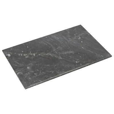 1x Black 30cm x 20cm Rectangle Marble Chopping Board Kitchen Cutting Boards - image 1 of 4