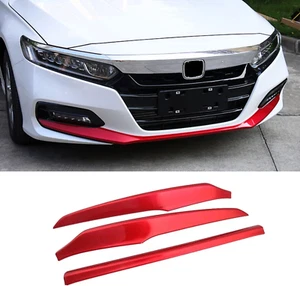 Car Accessories Fit for Honda Accord 10Th Gen 2018 2019 2020 Front Bumper Lip Ch - Picture 1 of 7
