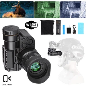 NVG10 1920x1080P WiFi Monocular Night Vision Goggles  Head Mount Monoculars - Picture 1 of 21