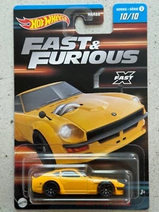 2022 Hot Wheels Fast and Furious DATSUN 240Z CUSTOM with Protector Fast X - Picture 1 of 4