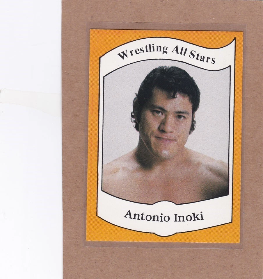 1983 WRESTLING ALL STARS SERIES A ANTONIO INOKI #27 NMMT *A36278 - Image 1 of 1