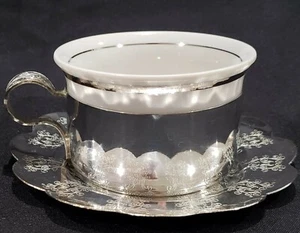 18 PC Porcelana Veracruz de Pedreira Porcelain Expresso Vintage Set - Picture 1 of 9