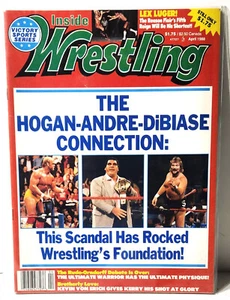 Inside Wrestling Magazin ~ April 1988 ~ The Hogan/Andre/DiBiase Connection fast neuwertig - Bild 1 von 1