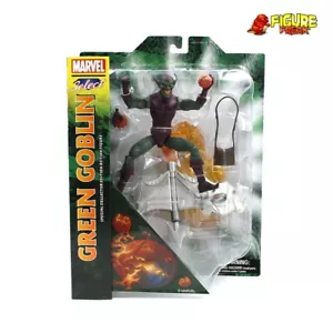 "Figura de acción Marvel Select Green Goblin 7" (¡paquete casi nuevo!) - Imagen 1 de 3