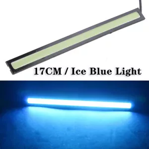 AA 12V Waterproof DRL LED Strip Light Bar Camping Caravan Boat Car COB Ice Blue - Bild 1 von 8