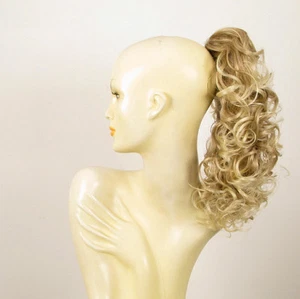 Hairpiece ponytail curly light blond wick very light blond 15.75 ref 3/15t613 - Imagen 1 de 8