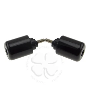 Anti Vibration Handle Bar End Black For Honda CBR RR Slug Weight Slider Reducing - Picture 1 of 2