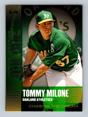  2013 Topps Chasing the Dream Tommy Milone - Image 1 of 2