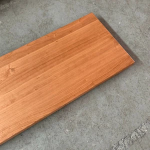 Blat Wiśnia Am bez krawędzi drzewa Lite drewno Blat stołu Blat umywalki - Zdjęcie 1 z 12