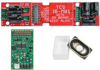 TCS ~ DCC WDK-LIF-3 WOWKit ~ WOWSound Decoder ~ Life Like Proto 2000 GP38-2 1743 - Image 1 of 4