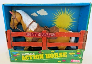Vintage EMPIRE POSEABLE ACTION HORSE "MY PAL" #0105 IOB - Picture 1 of 23